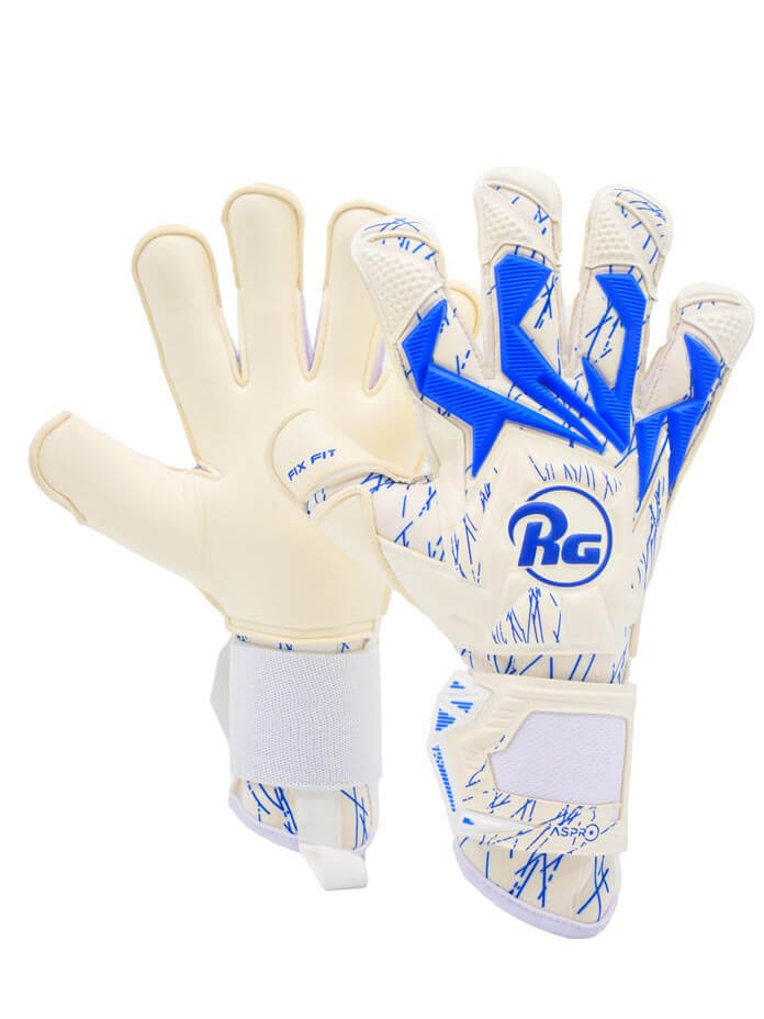 Воротарські рукавиці RG Aspro Blue White купити