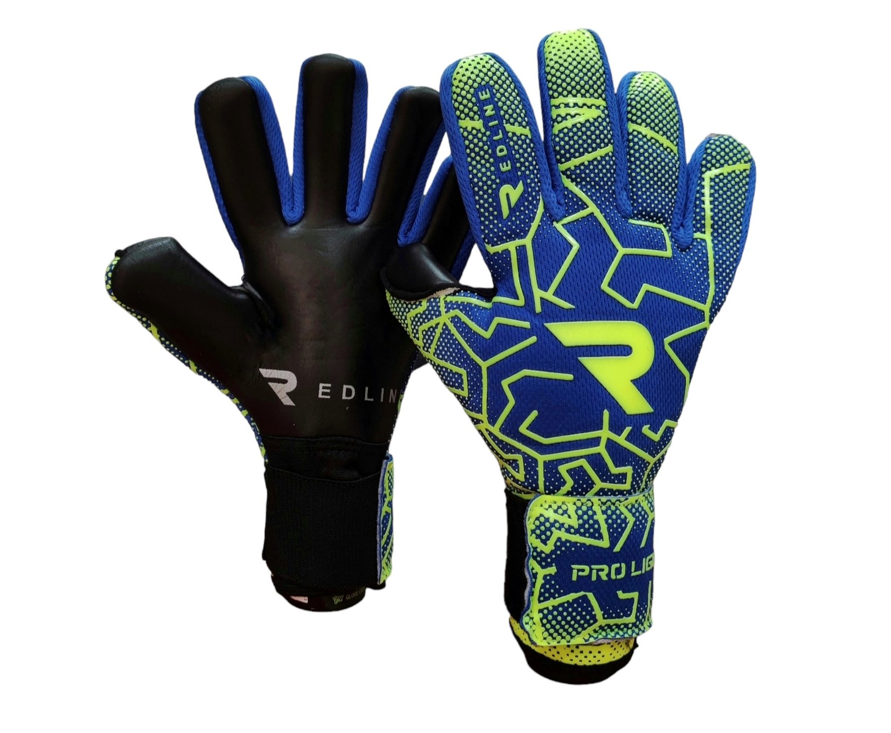 Вратарские перчатки Redline Pro Light Green Blue купить
