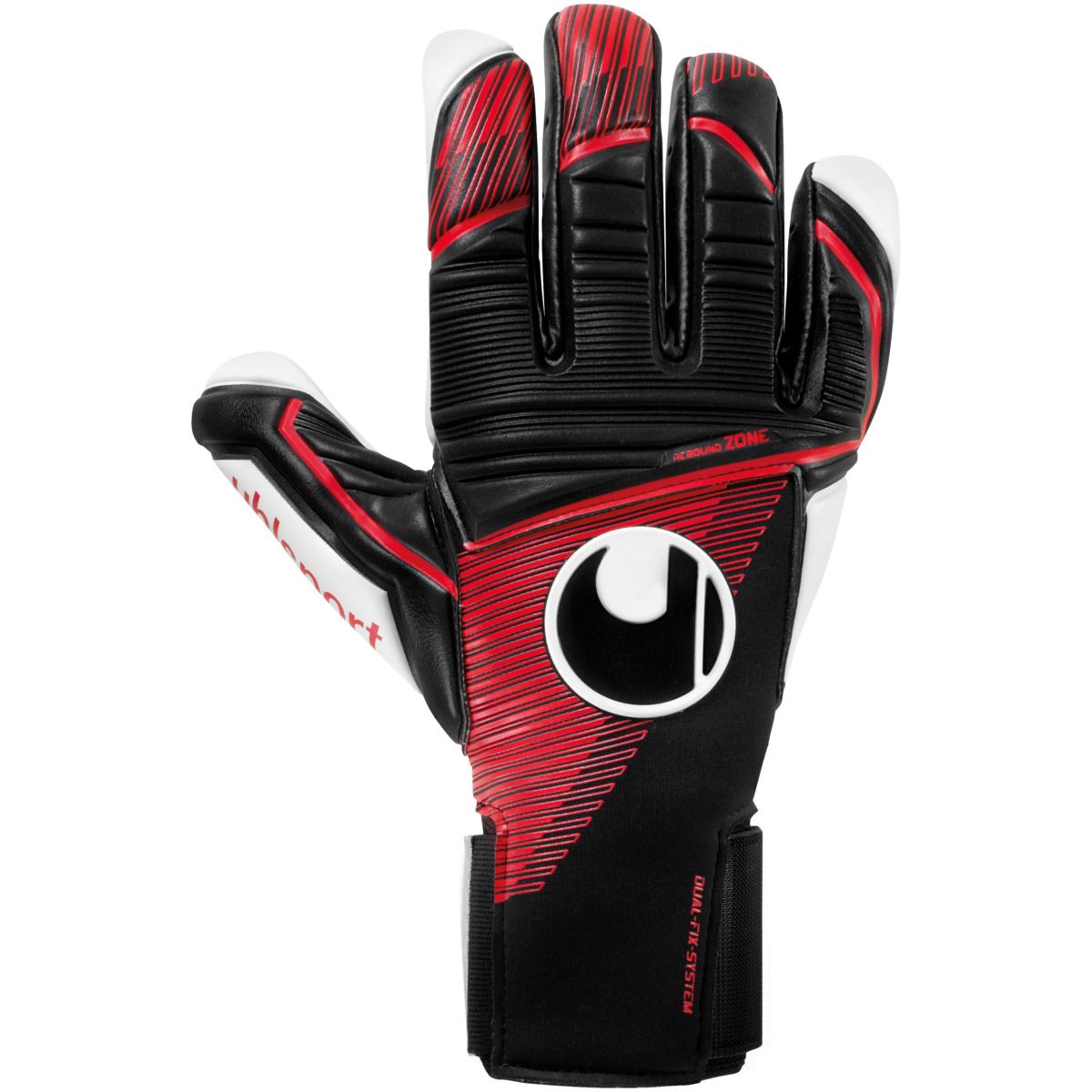 Вратарские перчатки UHLSPORT Powerline Absolutgrip HN black/red/white купить