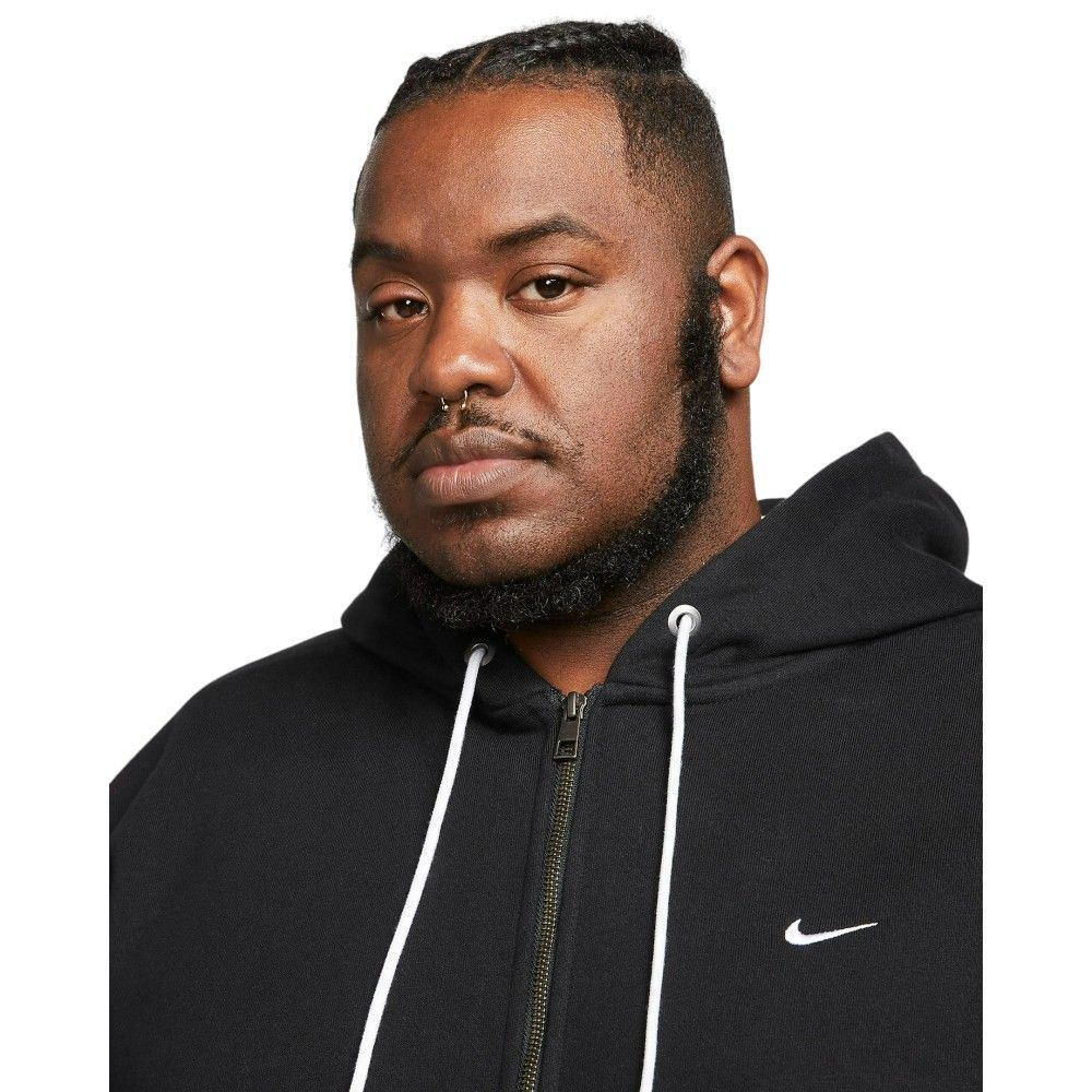 Толстовка Nike Solo Swoosh Fullzip Hoodie Black DR0403-010 XL купити