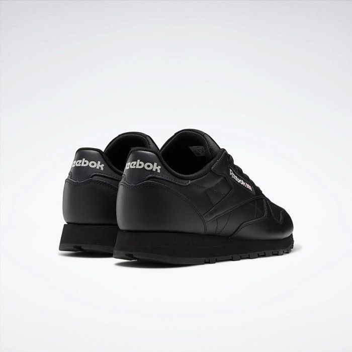 Кросівки Reebok Classic Leather чорні купити