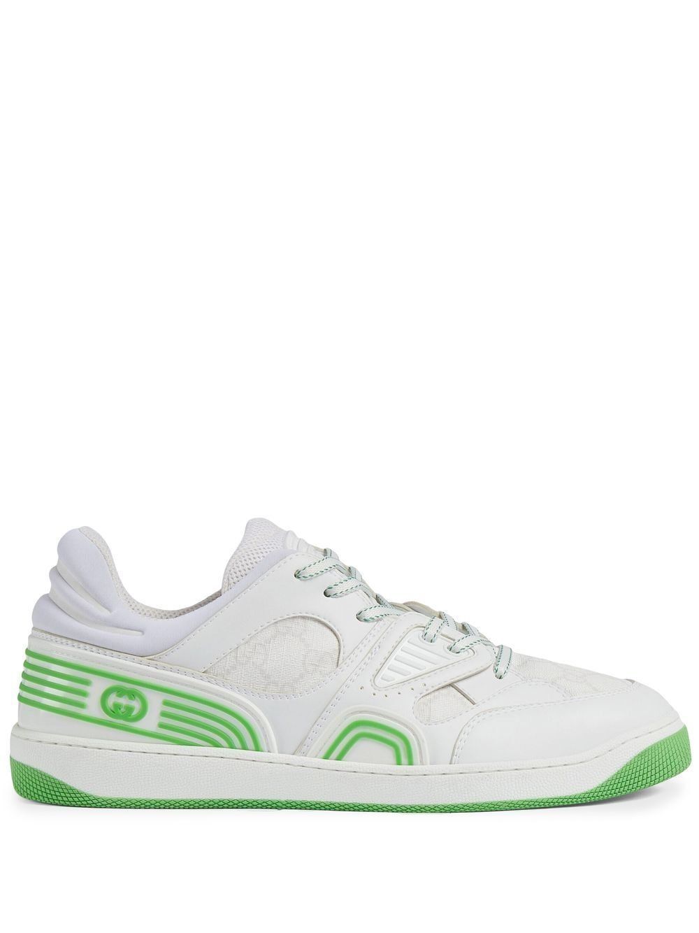 Кросівки Gucci Basket Low White Demetra Green купити