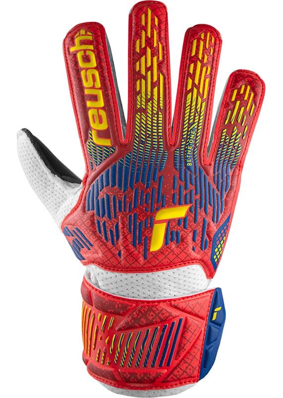 Вратарские перчатки Reusch Attrakt Solid Junior Spain купить