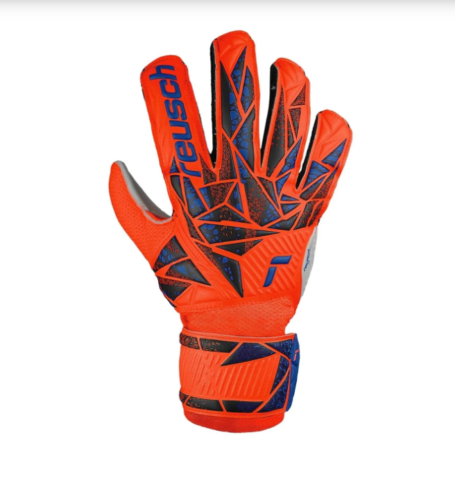 Воротарські рукавиці Reusch Attrakt Solid Junior hyper orng/elec blue купити