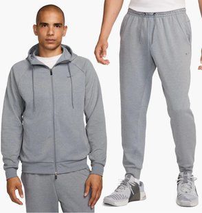 Толстовка Nike Dri-Fit Grey FZ0967-065 S купити