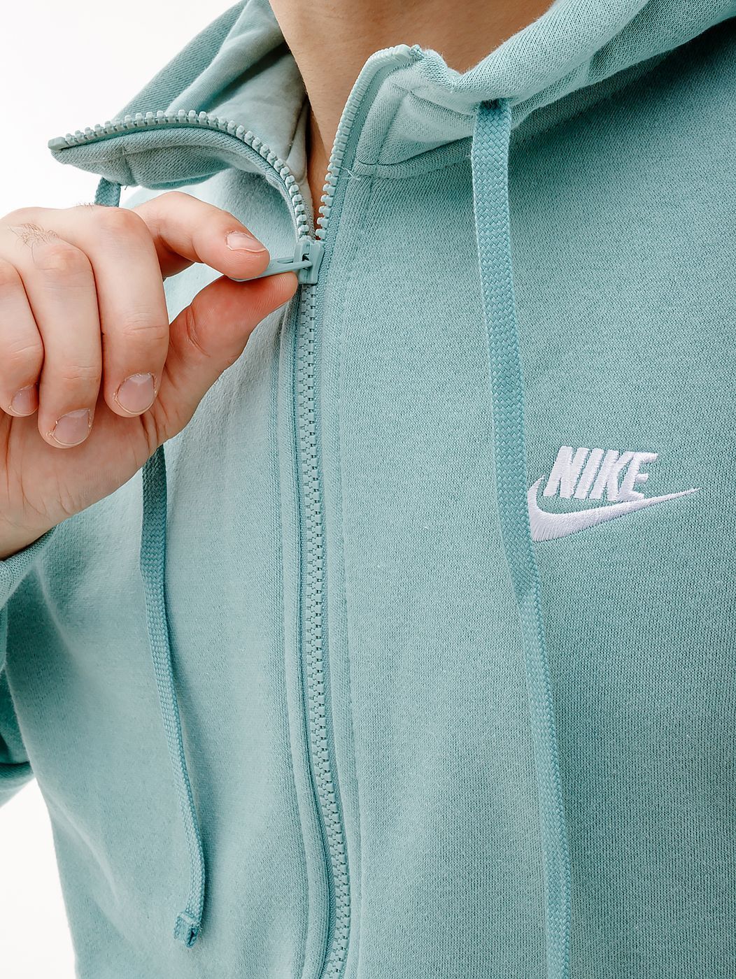 Кофта Nike CLUB HOODIE FZ BB купити