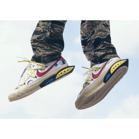 Кеди NIKE BLAZER OFF-WHITE купити