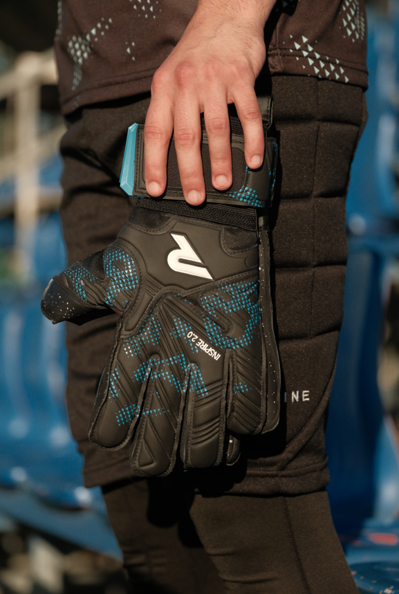 Воротарські рукавиці Redline Inspire Black Blue купити