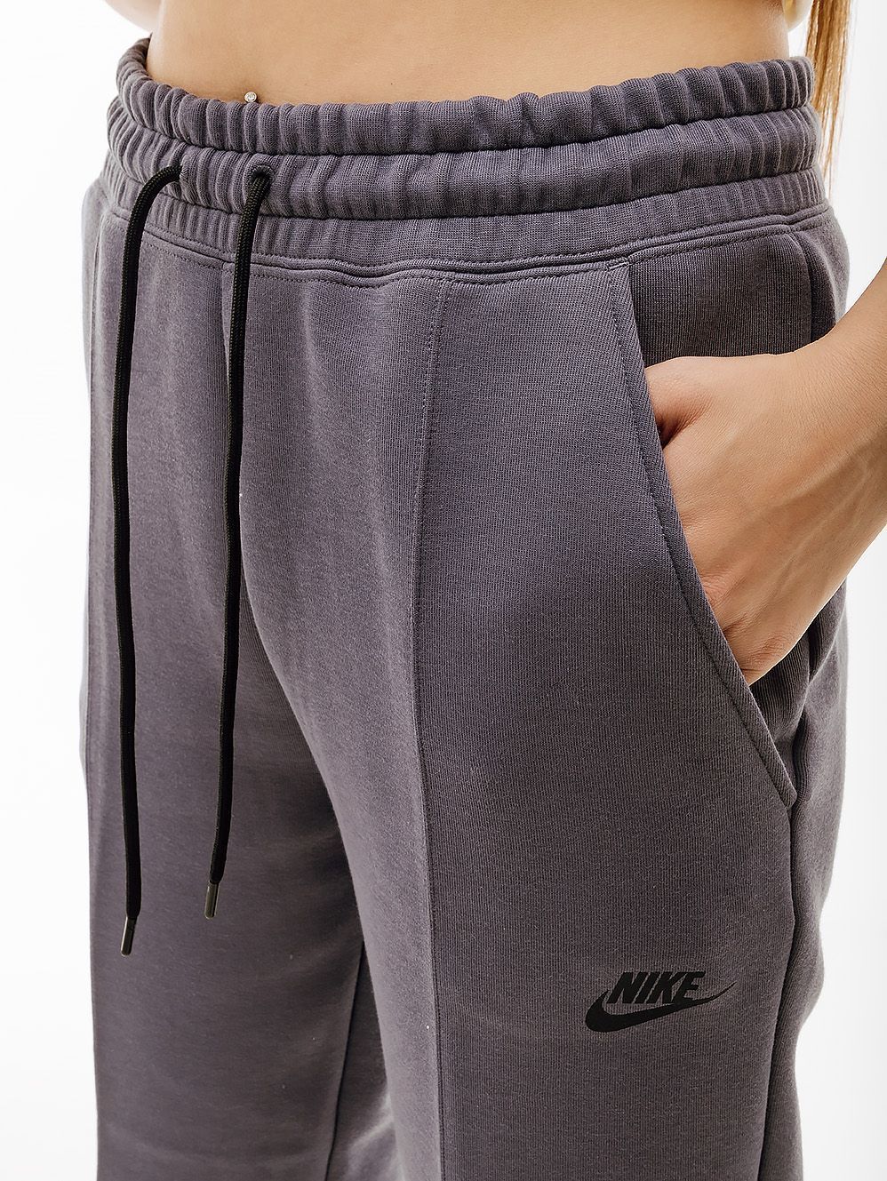 Штаны Nike W TCH FLC MR JGGR купить
