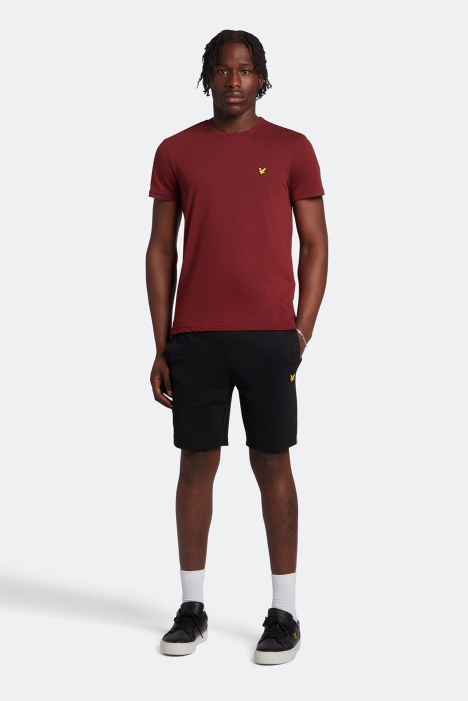 Шорти Lyle & Scott SWEAT SHORT WITH CONTRAST PIPI купить