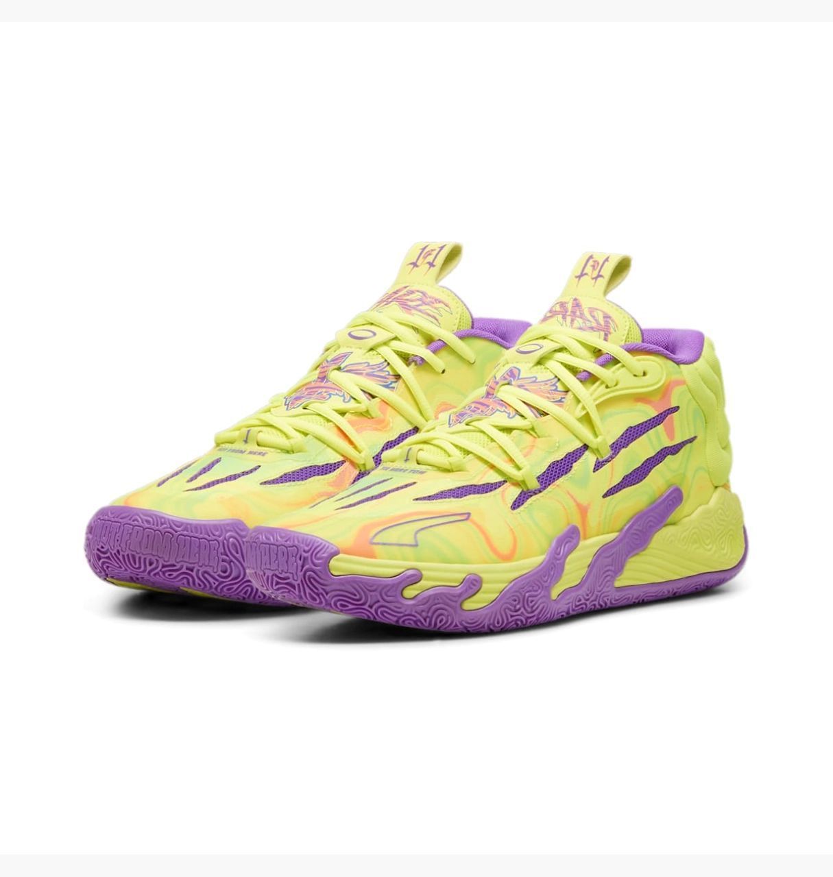 Кросівки Puma Mb.03 Yellow/Violet 379898-01 40.5 купить