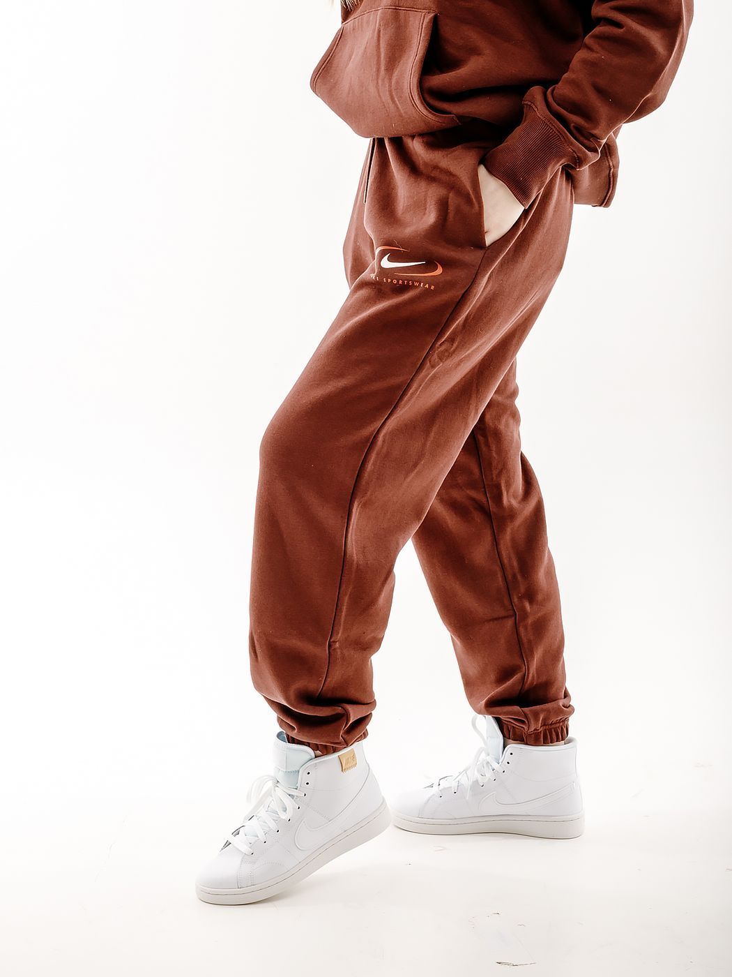 Штани Nike NS PHNX FLC HR OS PANT PRNT купити