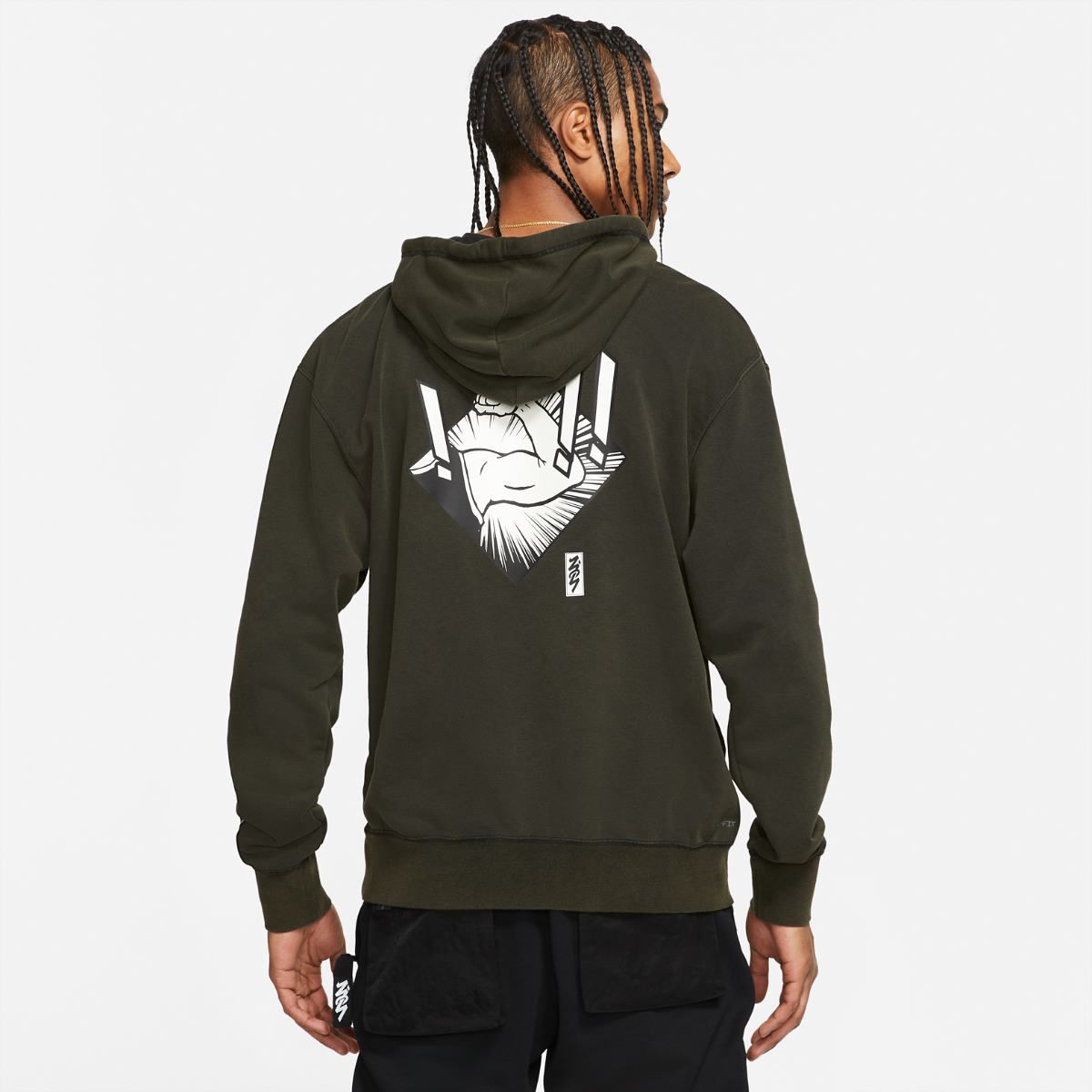 Кофта Jordan M J ZION DF PERF FLC HOODIE купити