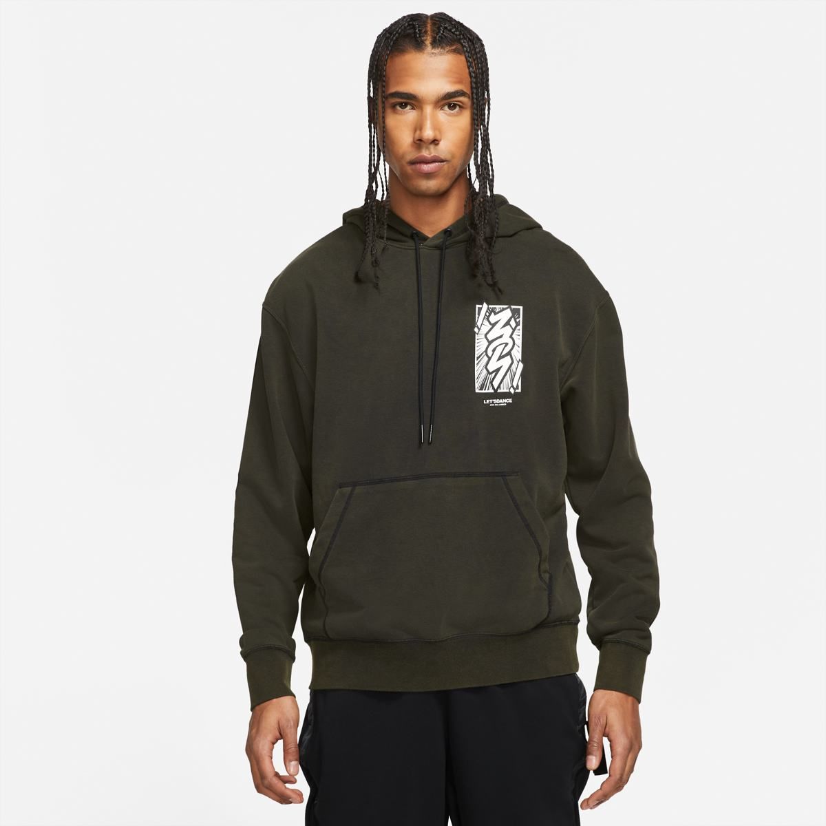 Кофта Jordan M J ZION DF PERF FLC HOODIE купить