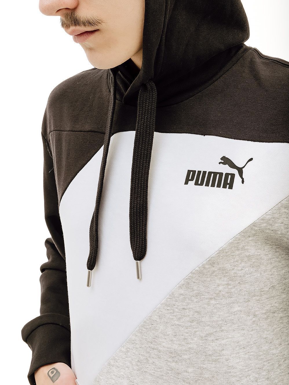 Кофта Puma POWER Colorblock Hoodie купить
