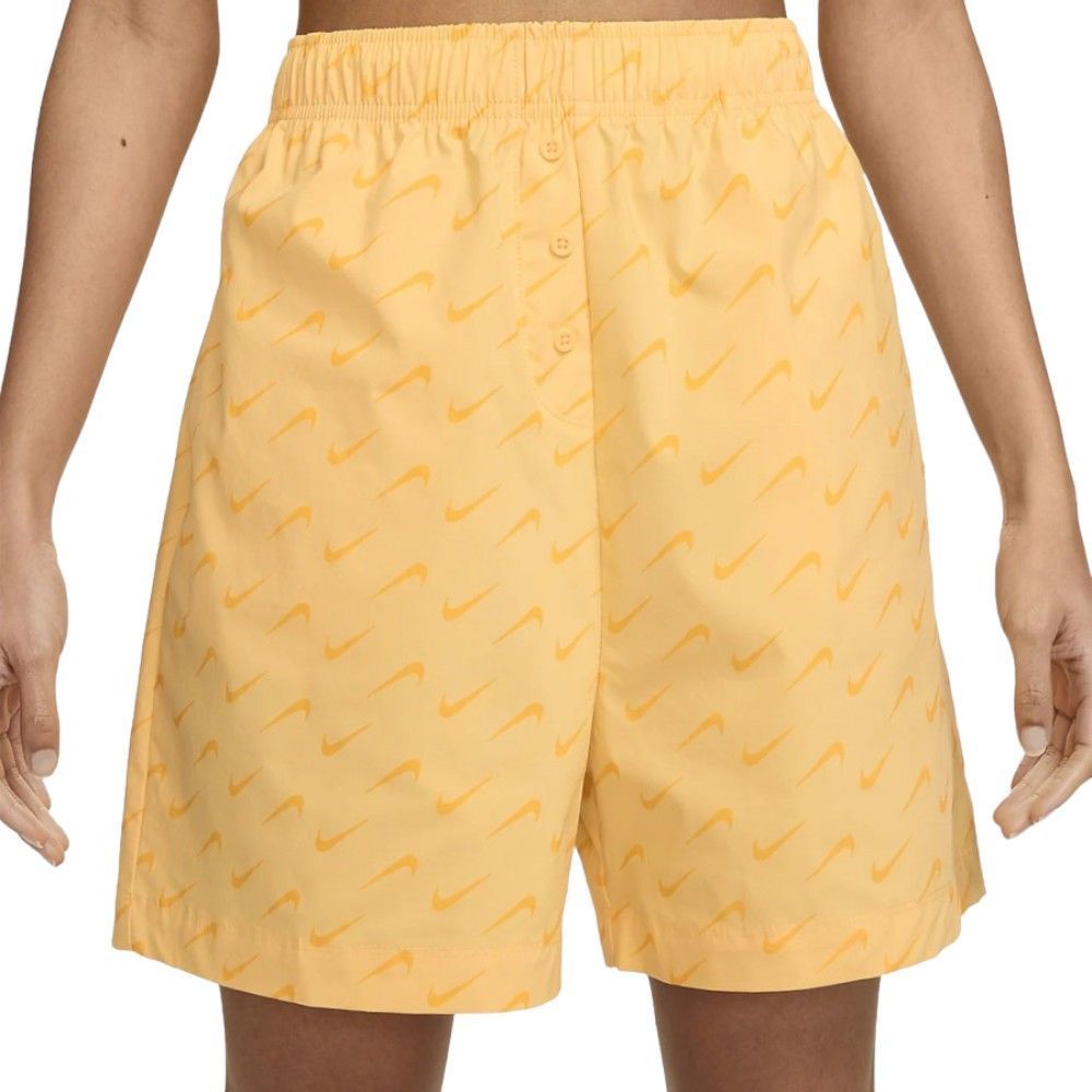 Шорти Nike Sportswear Everyday Modern High-Waisted Woven Shorts Yellow купить