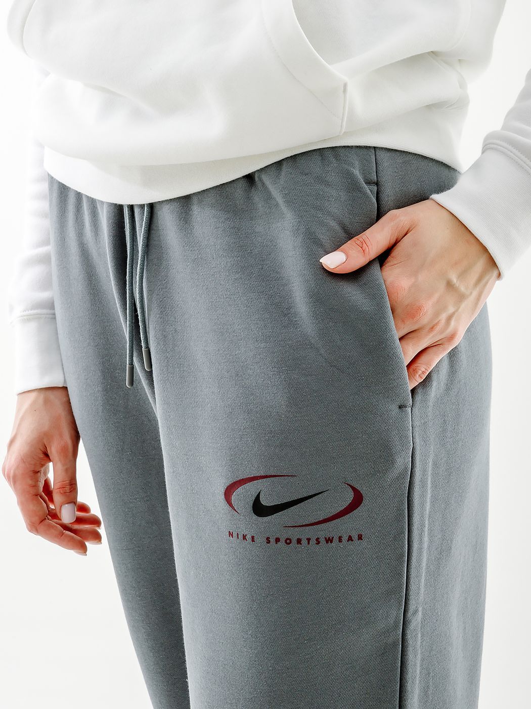 Штани Nike NS PHNX FLC HR OS PANT PRNT купити