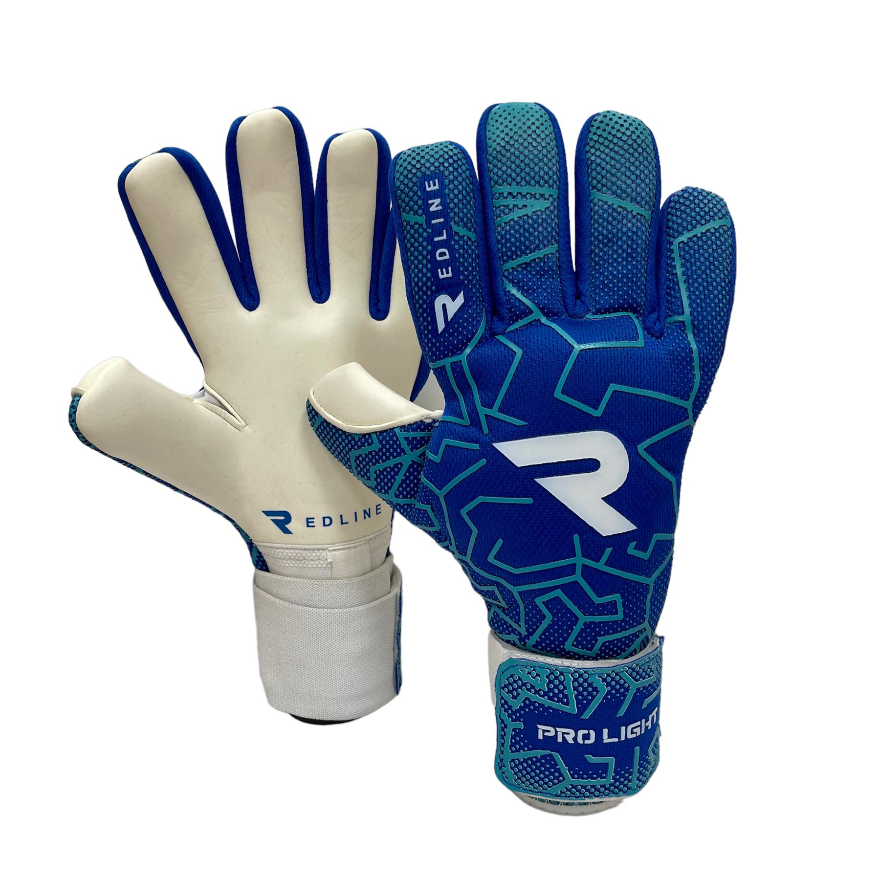 Воротарські рукавиці Redline Pro Light Blue White купити