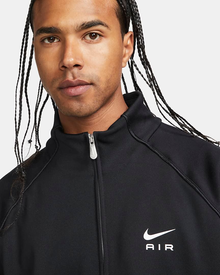 Бомбер чоловічий Nike Air Men's Poly-Knit Jacket (DQ4221-010) купить