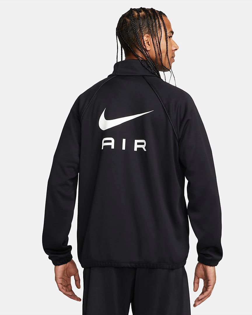 Бомбер чоловічий Nike Air Men's Poly-Knit Jacket (DQ4221-010) купить
