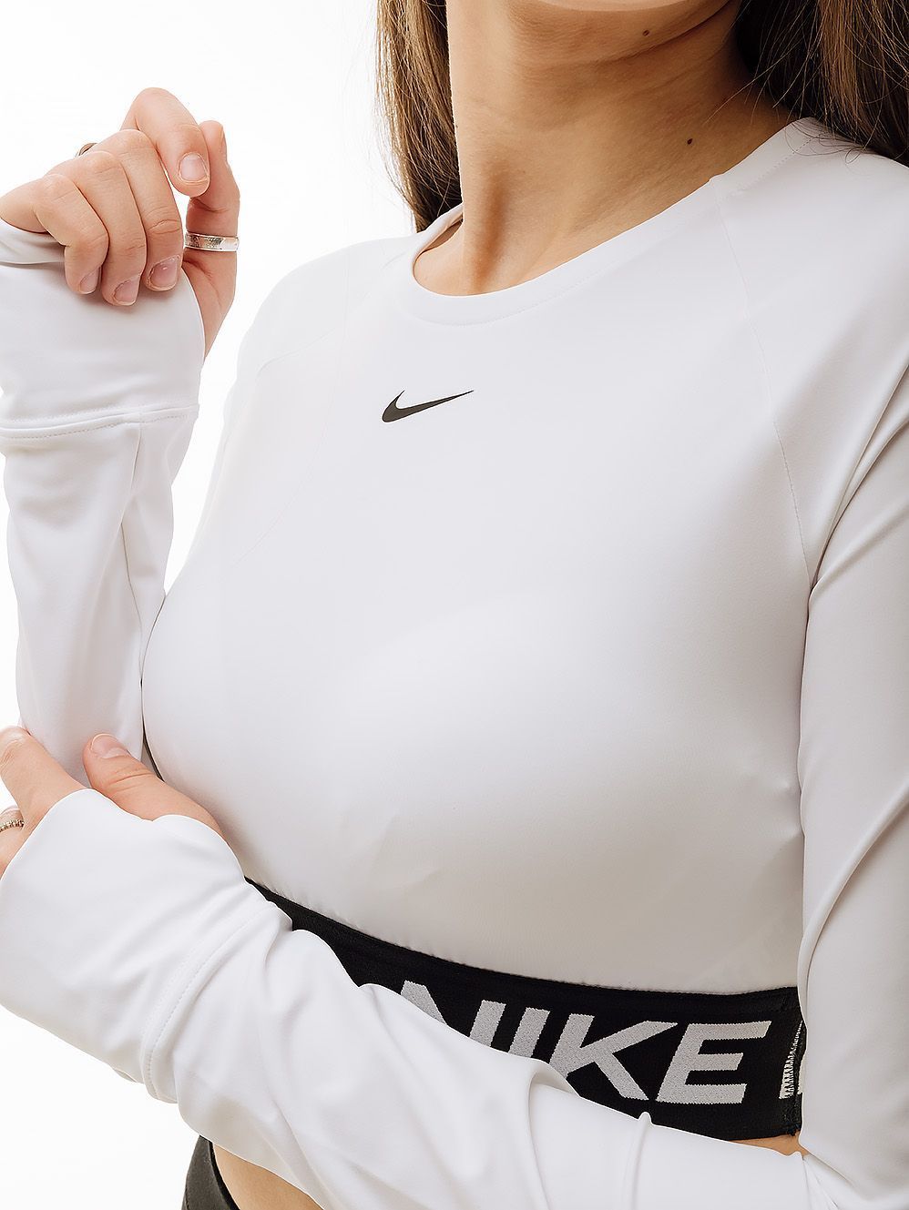Кофта Nike PRO DF 365 CROP LS купить