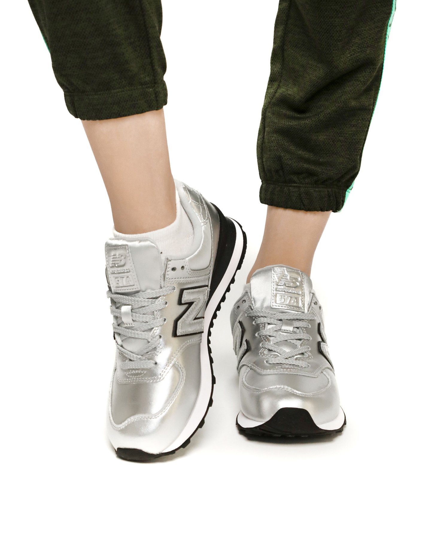 Жіночі кросівки New Balance 574 Metallic купити