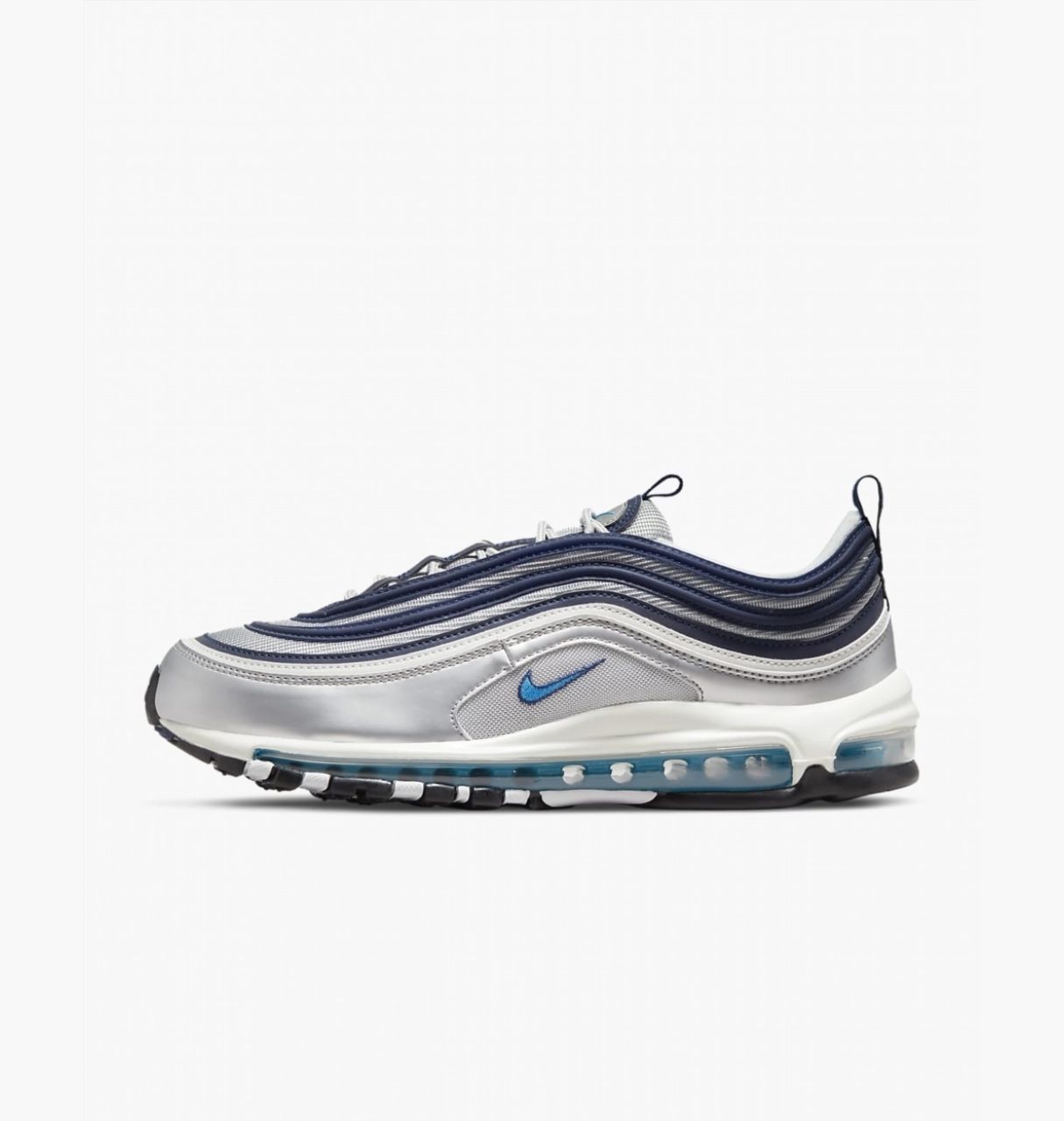 Кросівки AIR MAX 97 OG "METALLIC SILVER / CHLORINE BLUE" купити