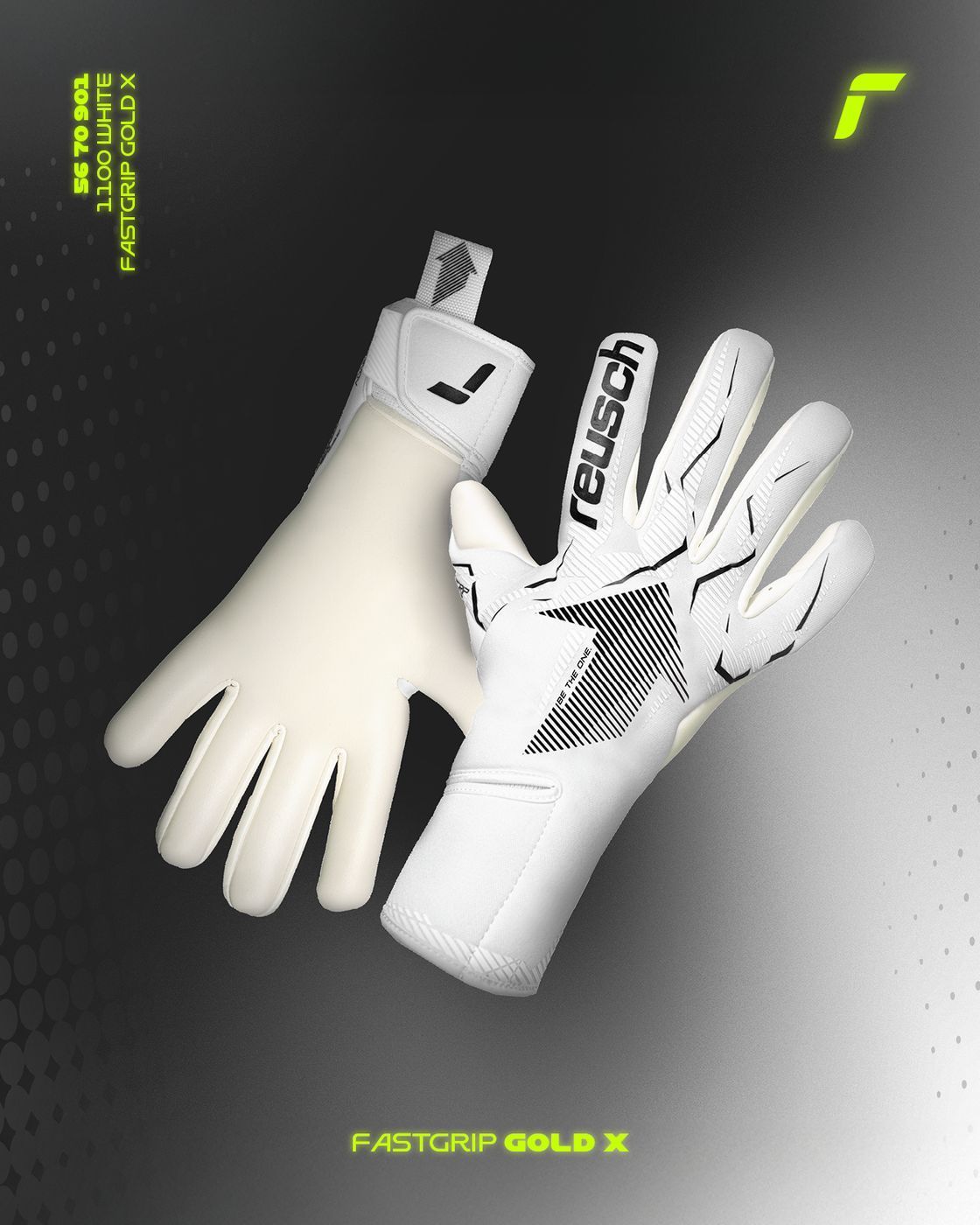 Воротарські рукавиці Reusch Fastgrip Gold X, 9.5