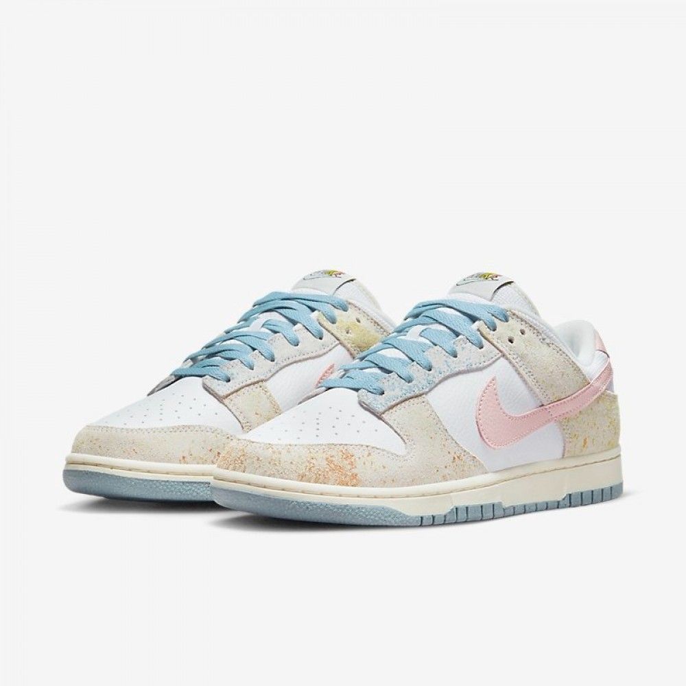 Кросівки NIKE DUNK LOW PINK BLUE GOLD купити