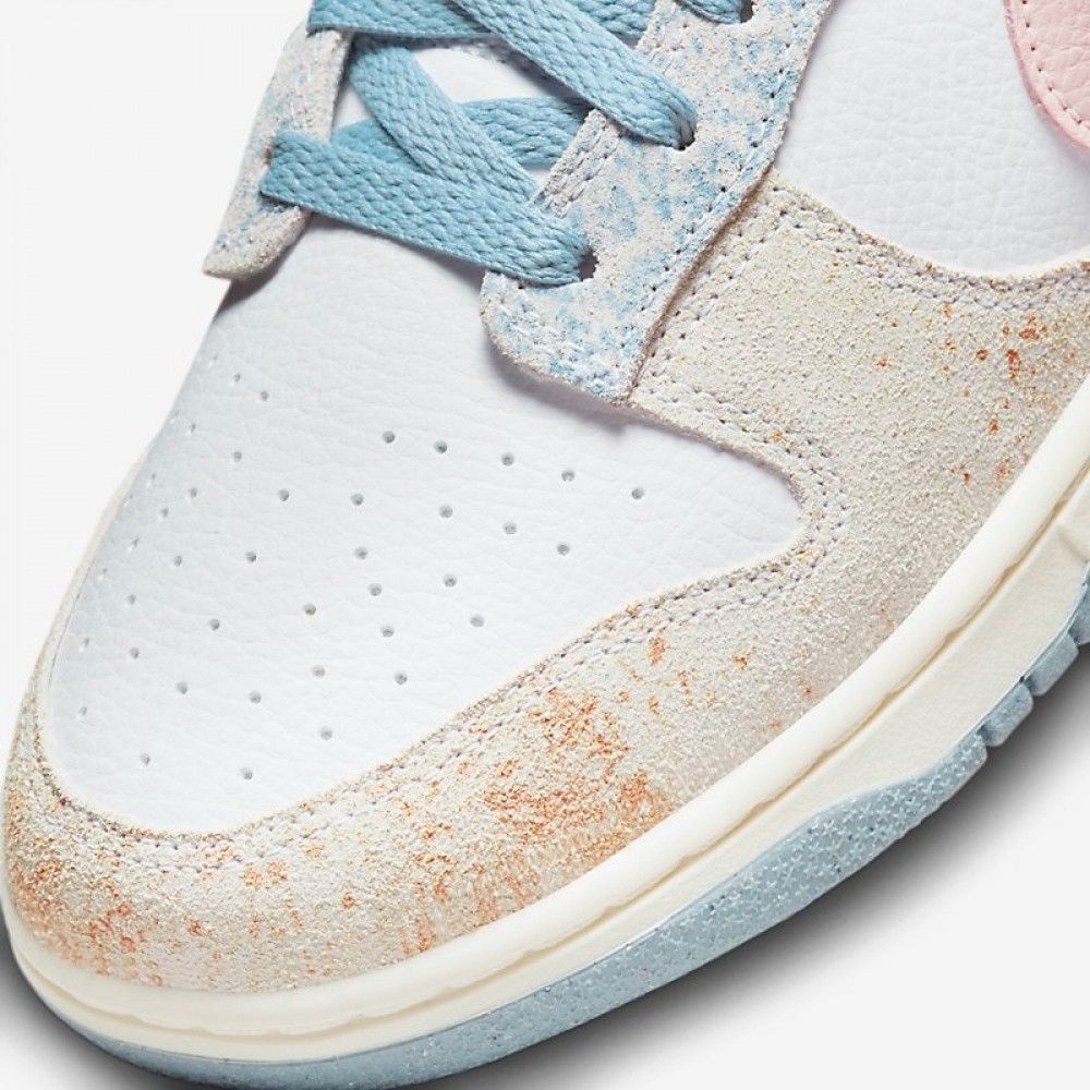 Кросівки NIKE DUNK LOW PINK BLUE GOLD купити