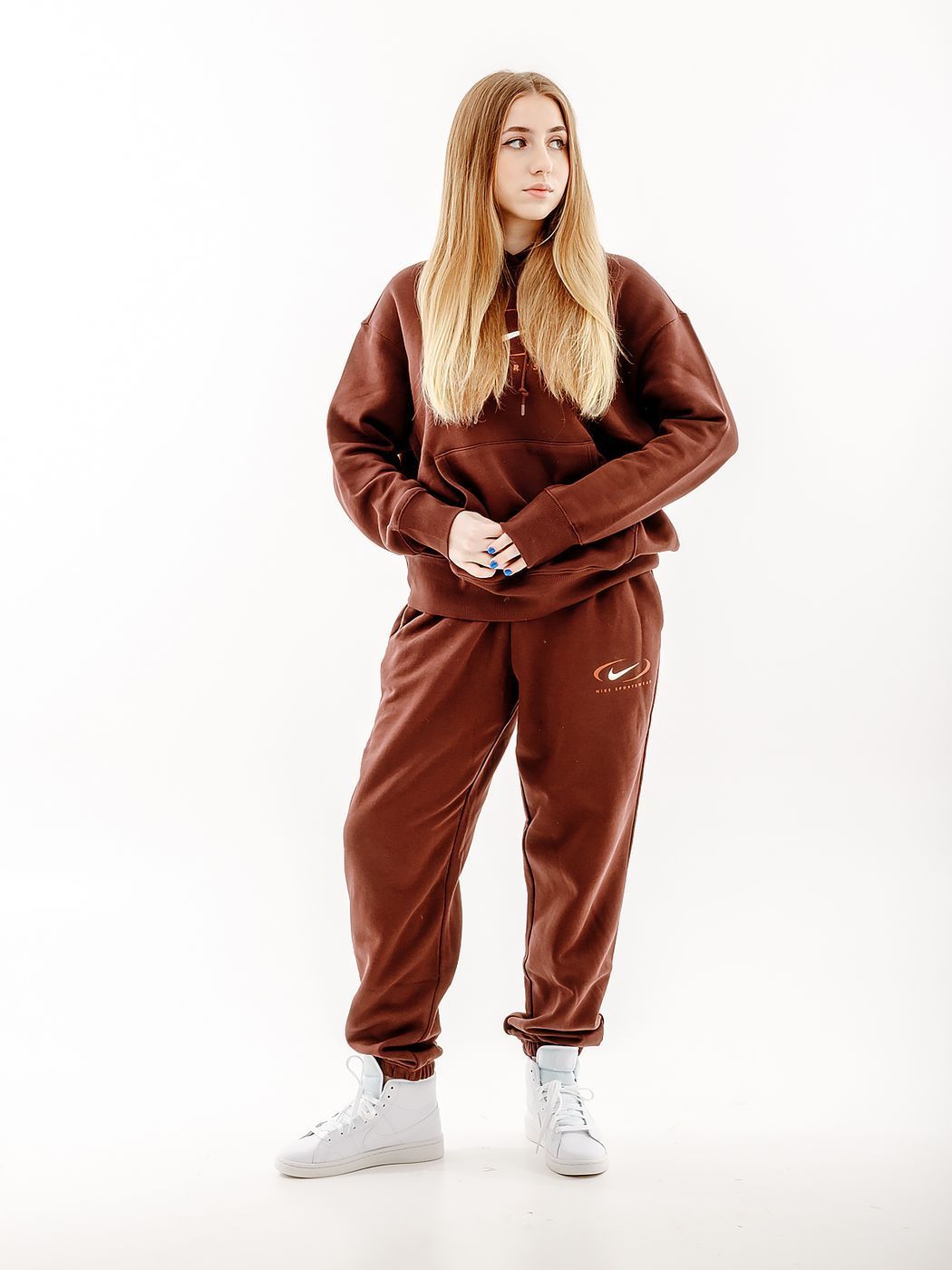 Толстовка Nike NS FLC OS PO HD SWSH купити