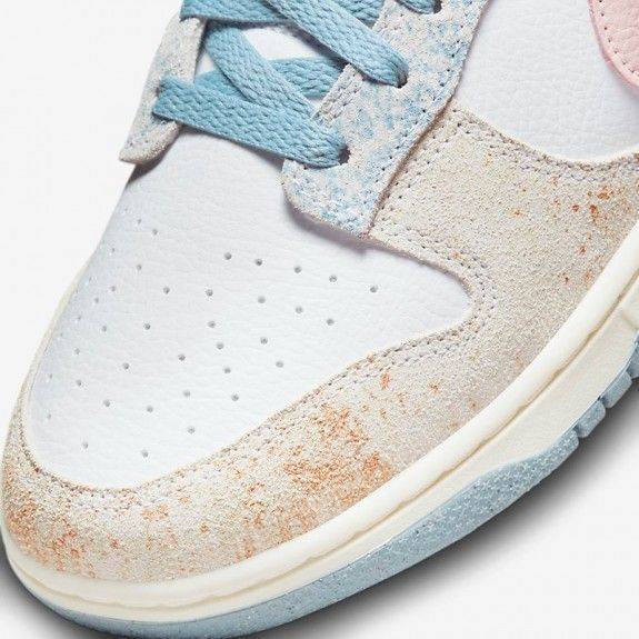 Кросівки NIKE DUNK LOW PINK BLUE GOLD купити