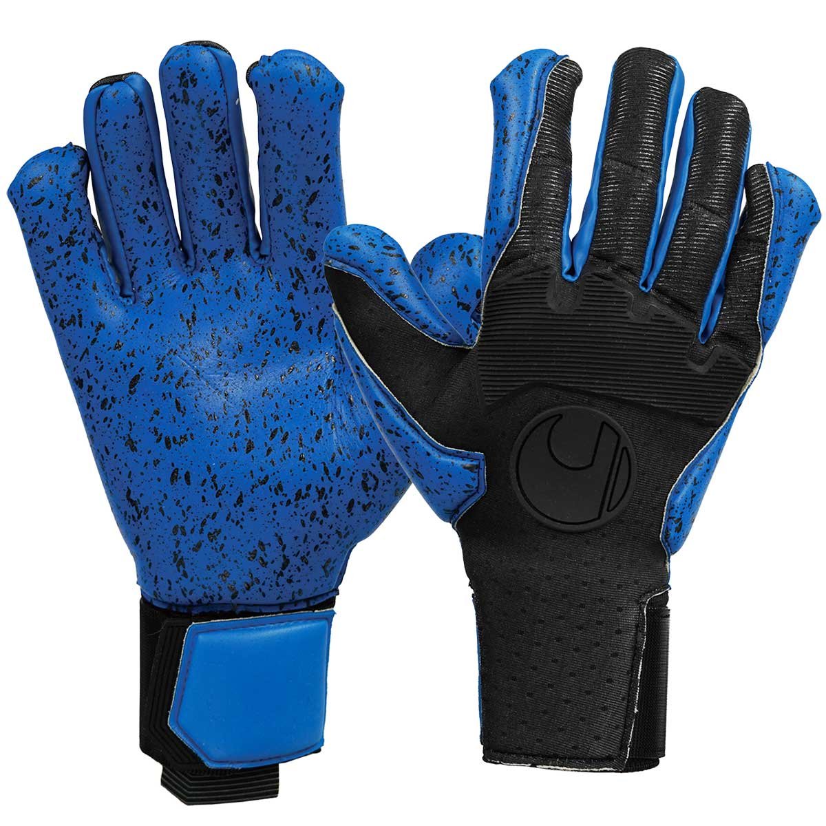 Вратарские перчатки UHLSPORT AQUAGRIP HN #274 aqua blue/black купить