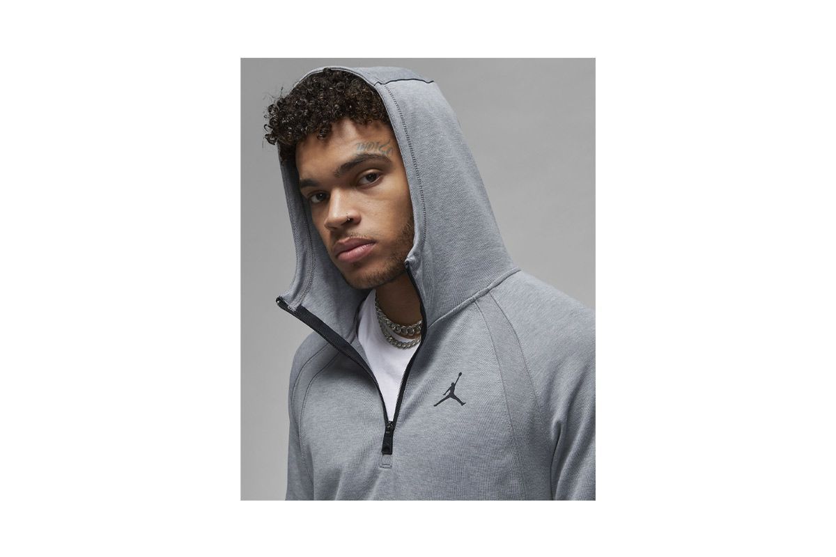 Кофта чоловічі Jordan Half-Zip Hoodie (DV1245-091) купити
