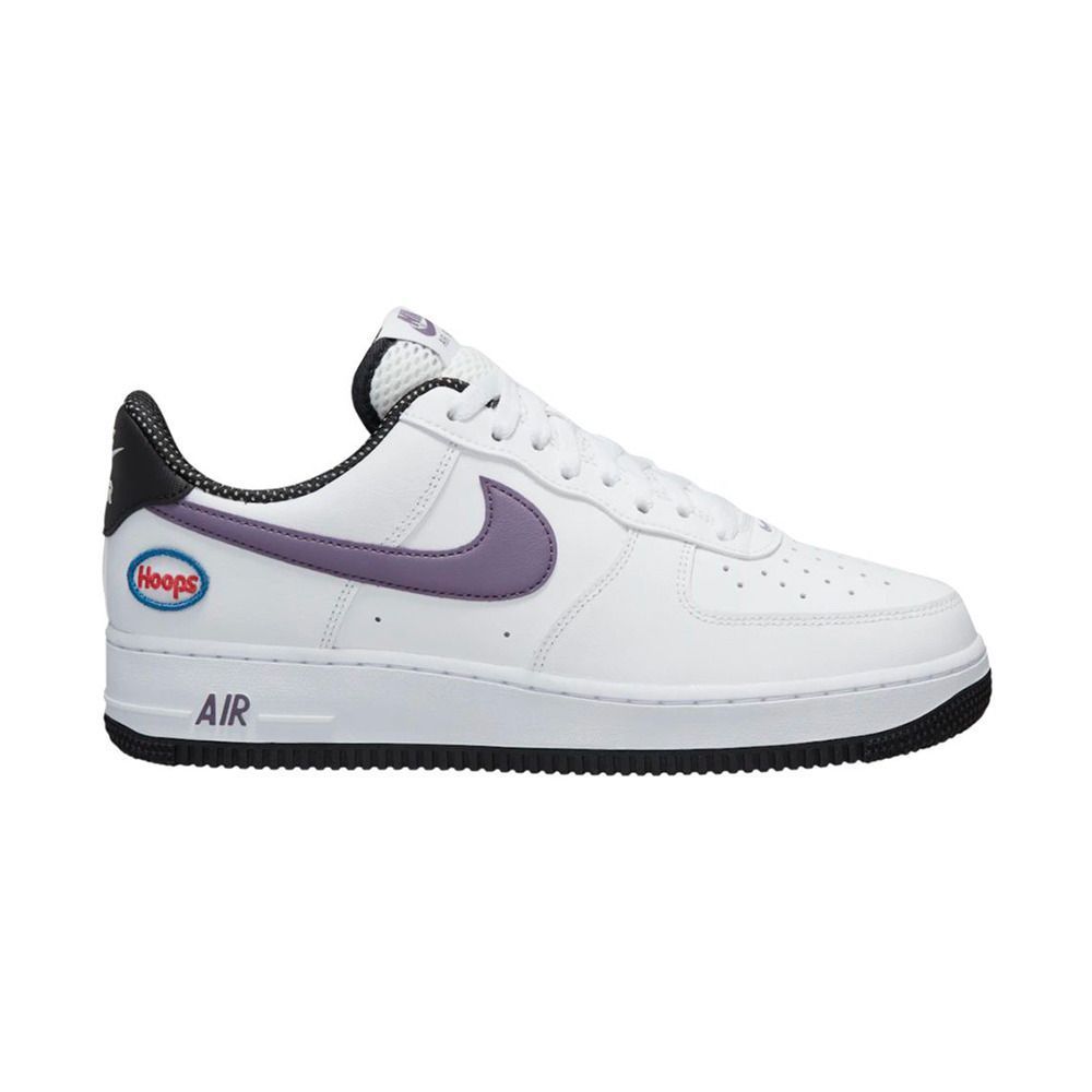 Кросівки Nike air force 1 low hoops white canyon purple купити