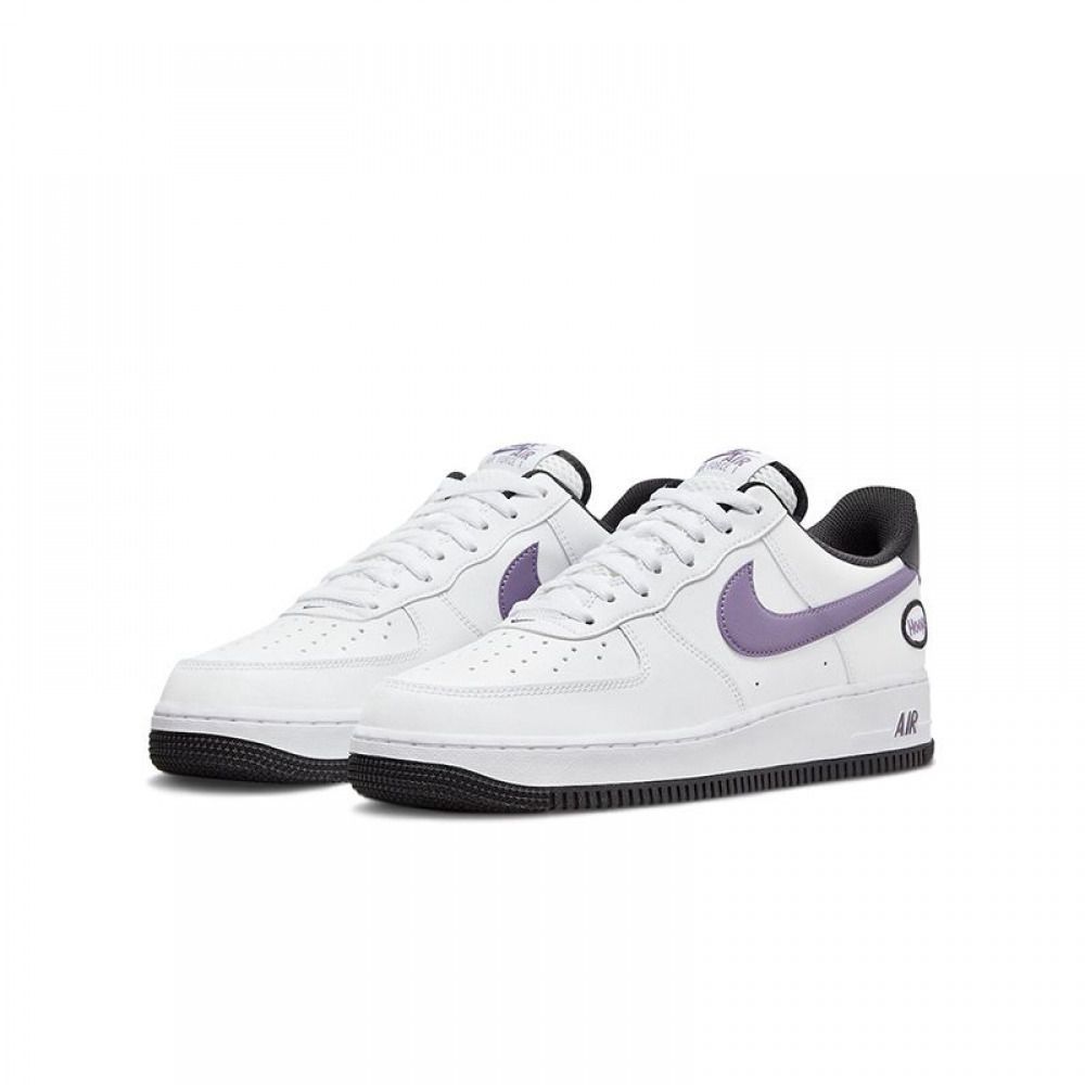 Кросівки Nike air force 1 low hoops white canyon purple купити