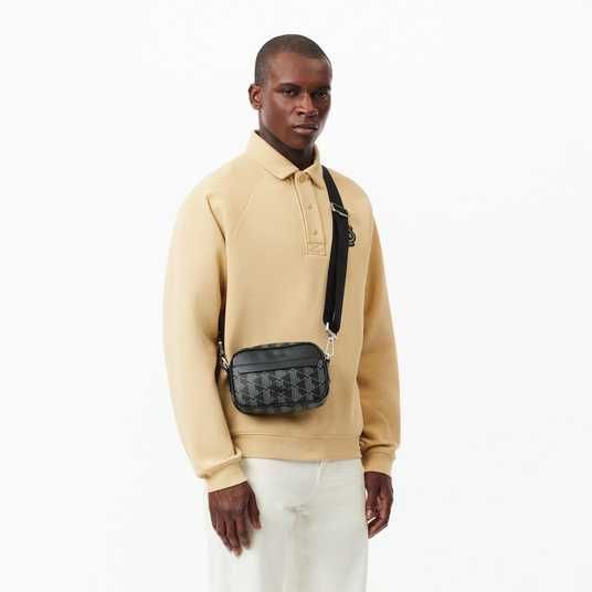 Сумка Lacoste Reporter Bag Black/Grey купить в Киеве, Украина