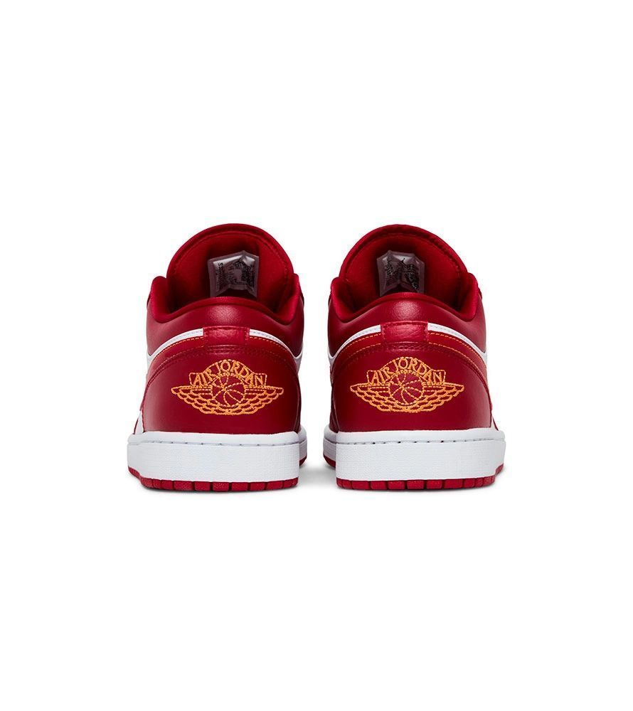 Кросівки Air Jordan 1 Low White/Red 553558-607 42.5 купити