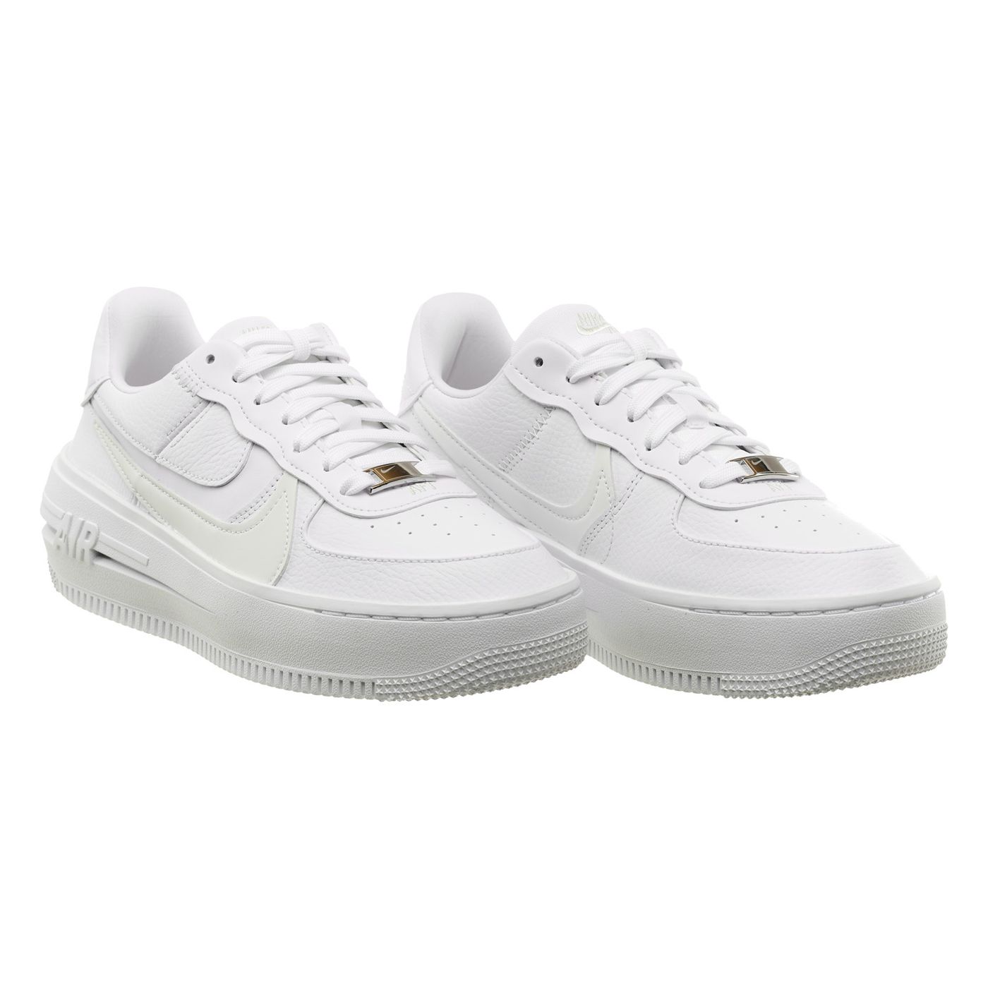 Кросівки жіночі Nike Air Force 1 Plt.Af.Orm Triple White W (DJ9946-100) купити