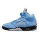 Кросівки Jordan 5 Retro UNC University Blue 1