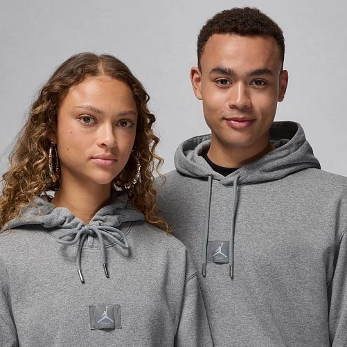 Худі Air Jordan Flight Fleece Grey FV7247-091 XXL купити