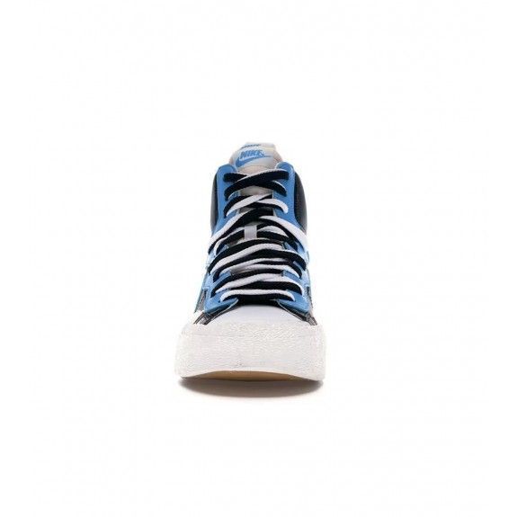 Кросівки NIKE BLAZER MID SACAI BLACK BLUE купити