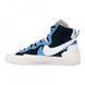 Кросівки NIKE BLAZER MID SACAI BLACK BLUE 1