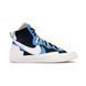 Кросівки NIKE BLAZER MID SACAI BLACK BLUE 2