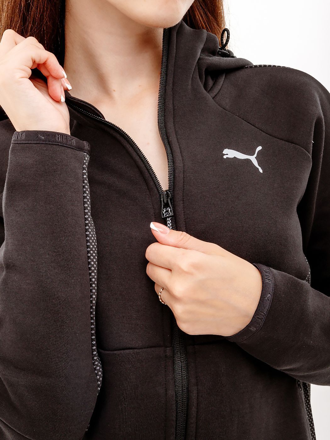 Кофта Puma EVOSTRIPE Full-Zip Hoodie купить