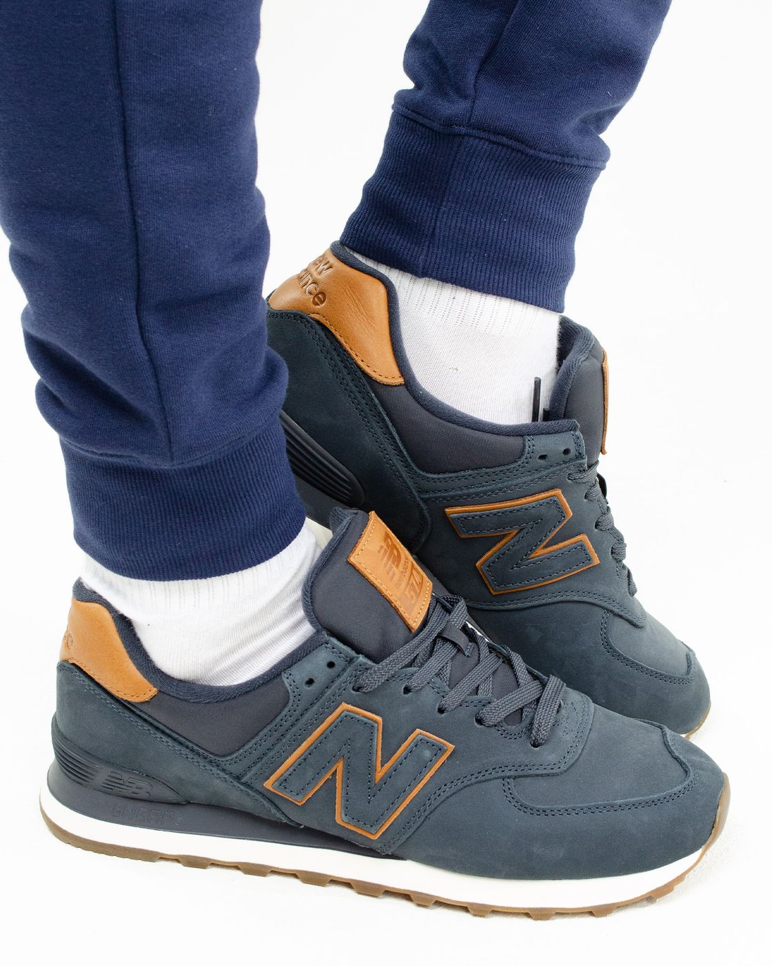 Мужские кроссовки New Balance 574 Luxe купить