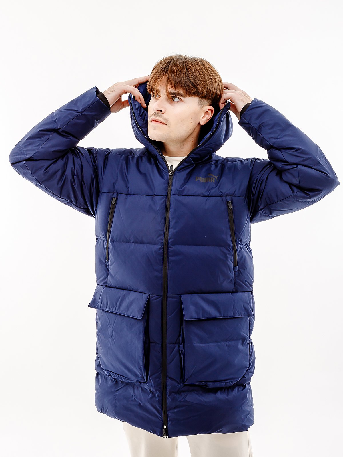 Куртка пуховик PUMA Protective Hooded Down Coat купити