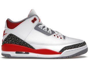 Кросівки Jordan 3 Retro Fire Red (2022) купить