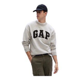 Світшот Gap Relaxed Logo Sweatshirt Grey 851425001 XXL купити