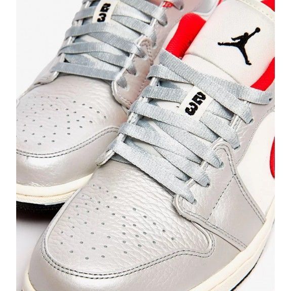 Кросівки JORDAN 1 LOW PRM SILVER купити